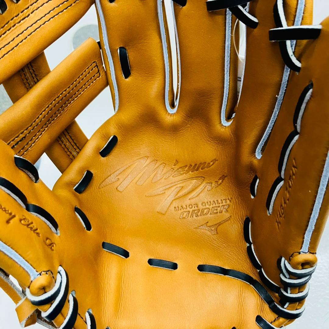 ミズノプロ　当店限定オリジナルオーダーグラブ　内野手用　坂本型　薬指リング搭載