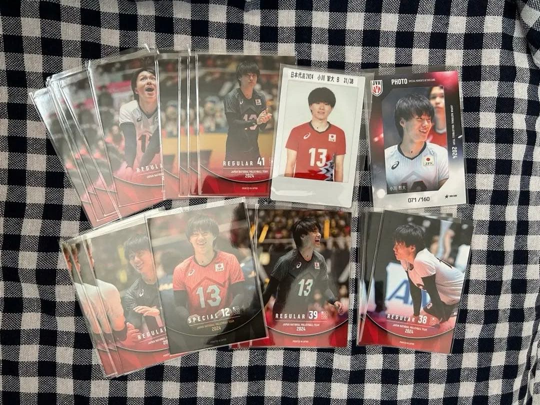 2024トレーディングカード　小川智大