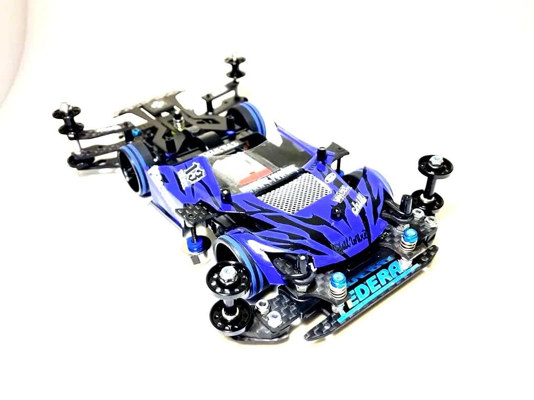 ミニ四駆　完成品　MSフレキ　TRF Works Jr.