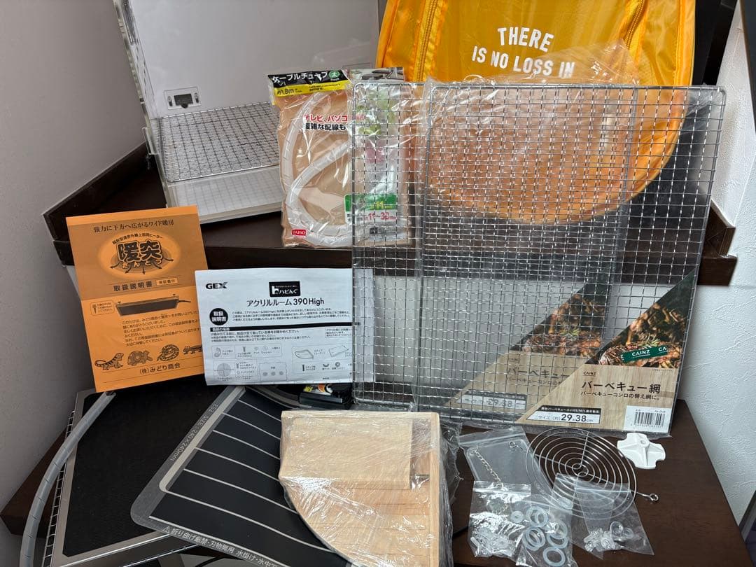 GEXアクリルルーム390High暖突 底面パネルヒーター ペット用簡易テント