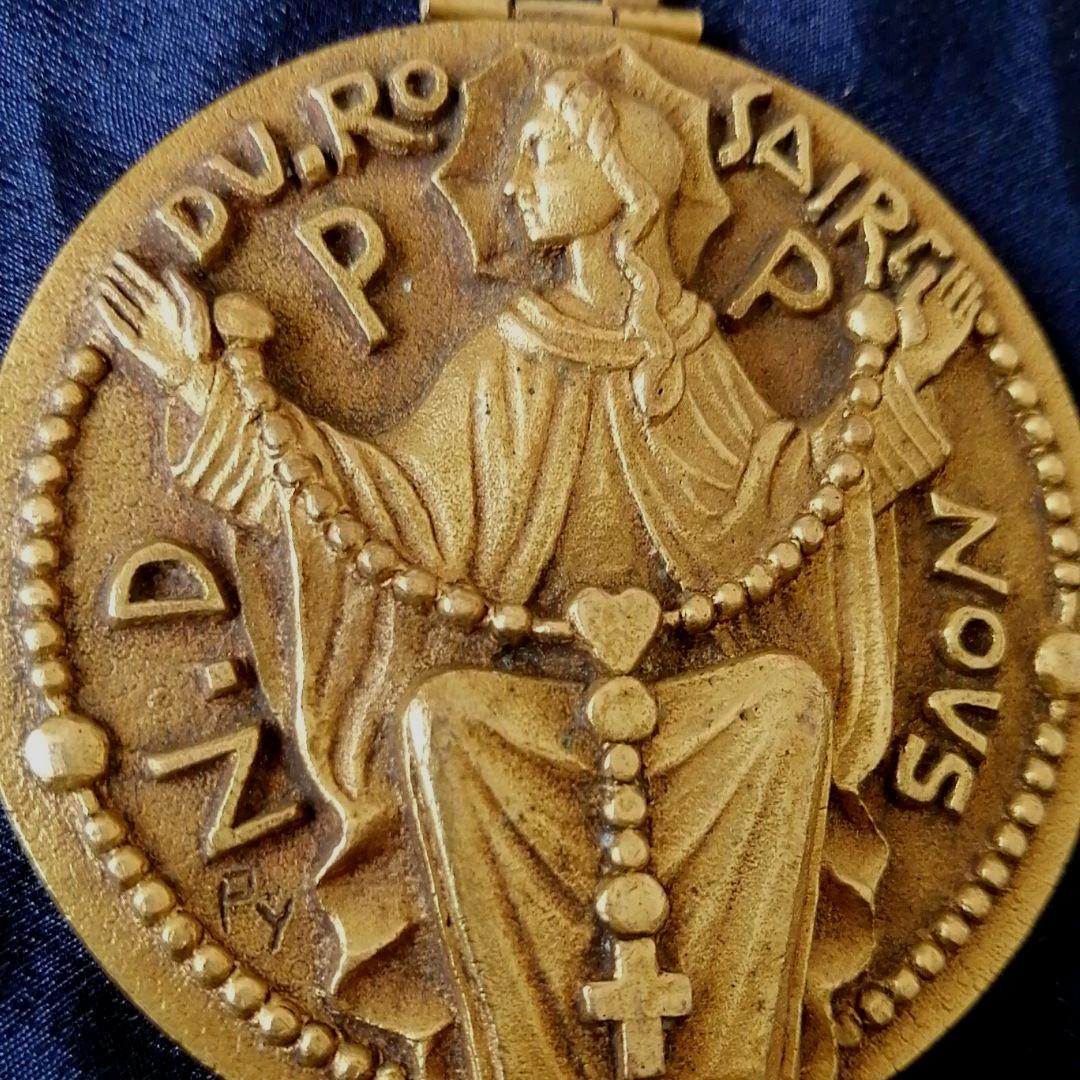 【フランス　アンティーク】ピィ　オリジナル　メダイ　作家　メダイ　フランス