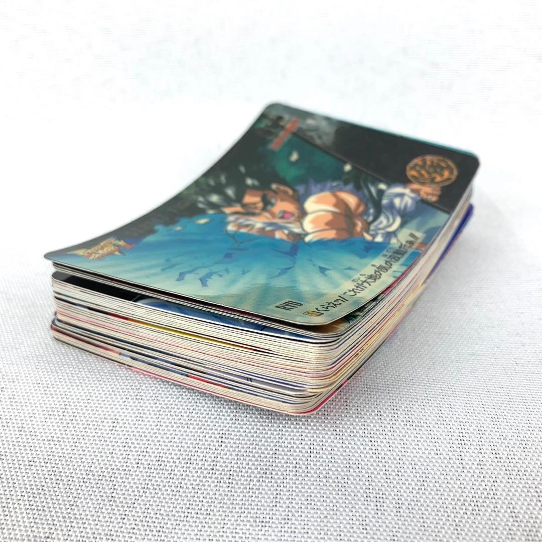 カードダス ストリートファイターⅡV キラ4枚 ノーマルコンプ36枚