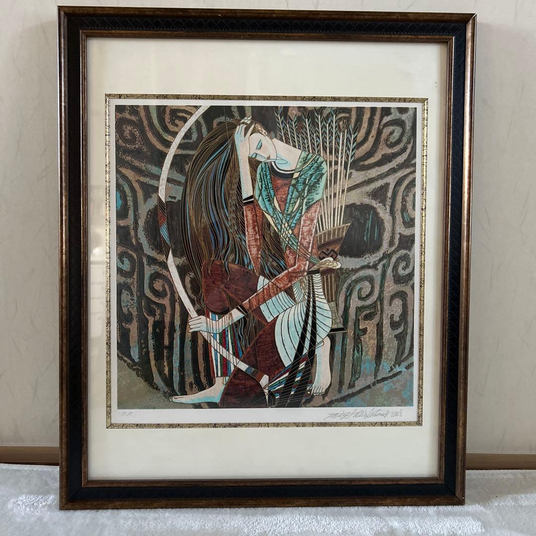 【土日値下中】美品★レアPP版★ ティンシャオクォン（丁紹光）シルクスクリーン