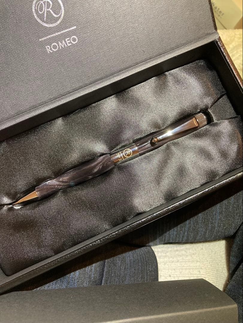 ROMEO No.3 TDグレー ボールペン マーブル