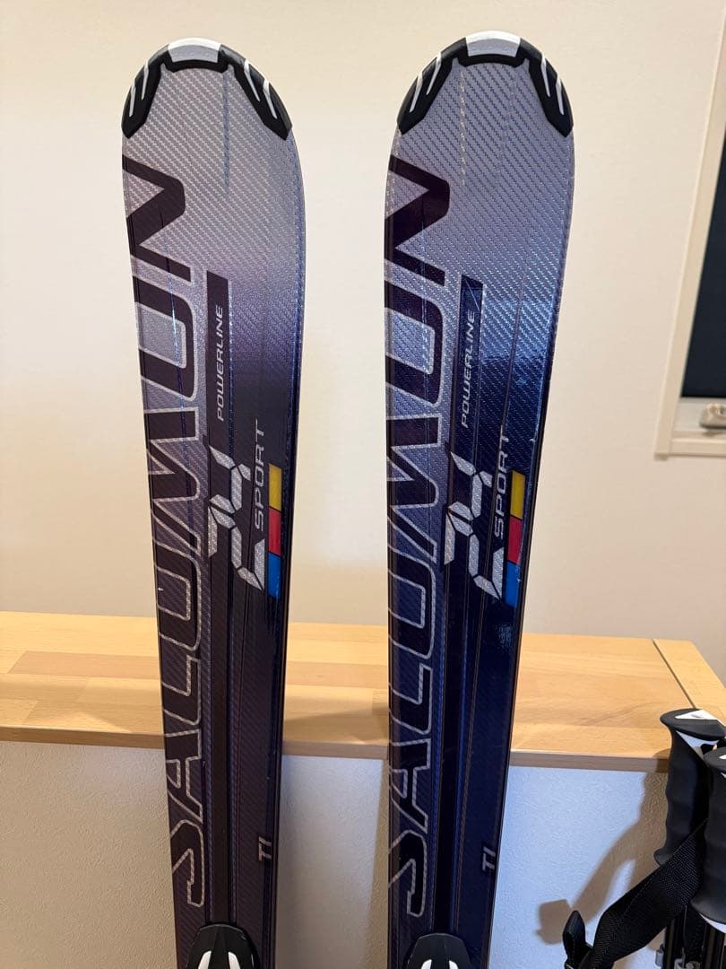 Salomon 24HOURS SPORTスキー板　ストック　ブーツ　3点セット