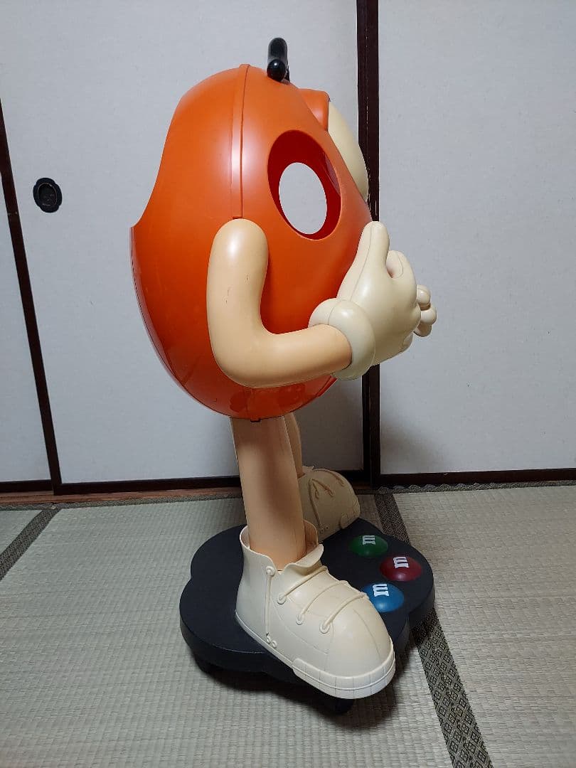 M&M's オレンジキャラクター像 約90cm