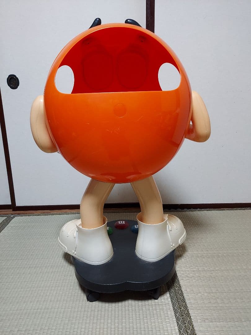 M&M's オレンジキャラクター像 約90cm