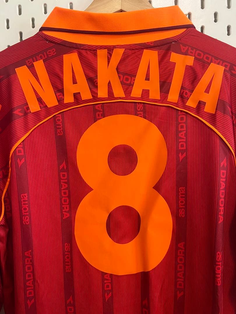 【ASローマ】長袖　中田英寿 99-00 8番 レジェンド 希少　Mサイズ