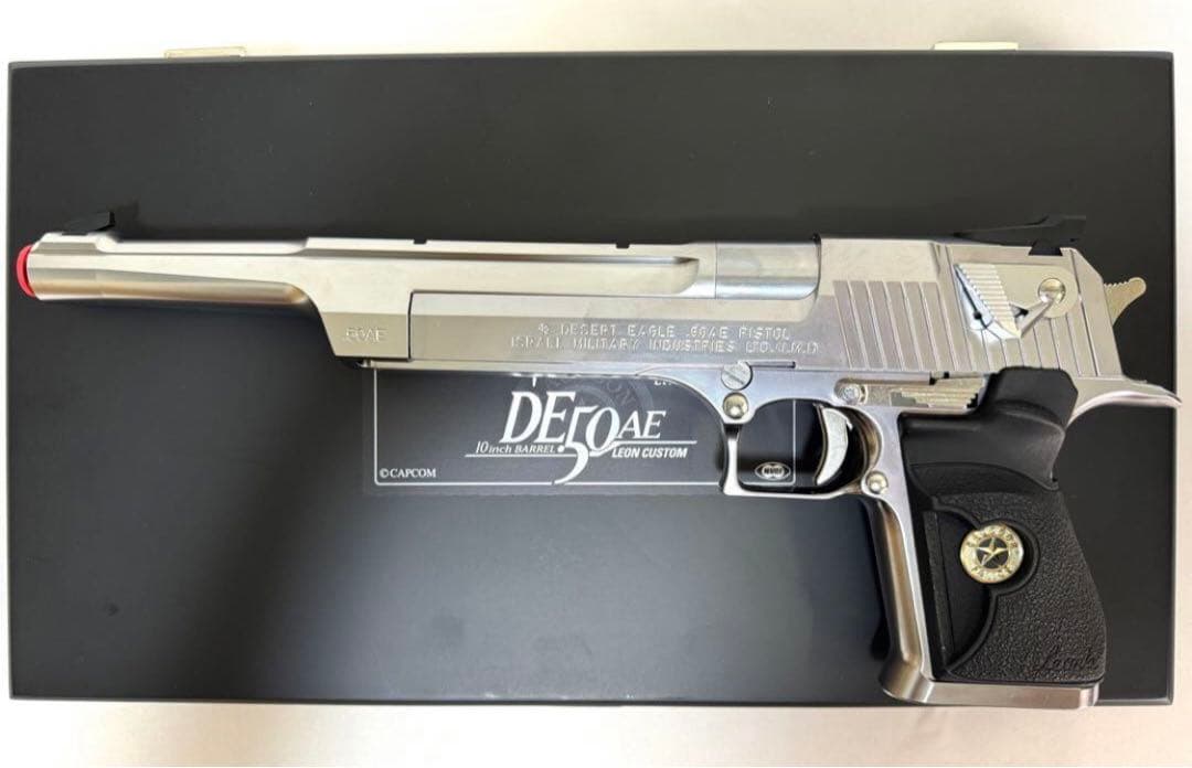 未使用 東京マルイ バイオハザード 10インチ デザートイーグル50AE レオン