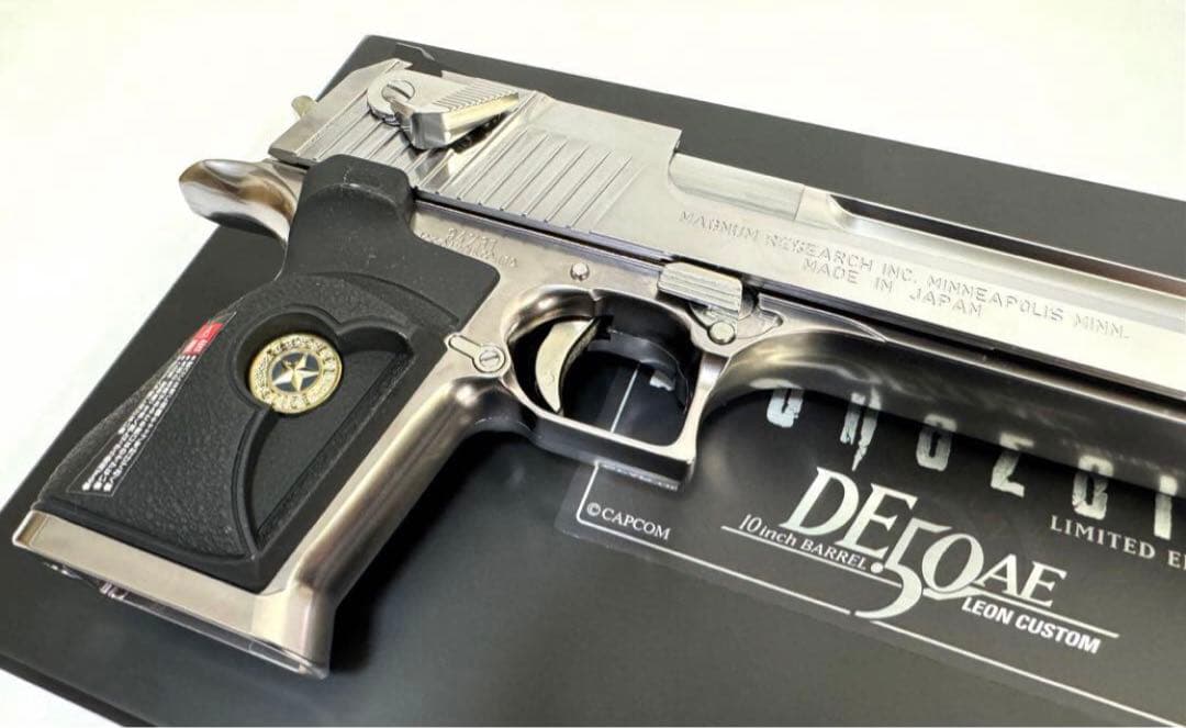 未使用 東京マルイ バイオハザード 10インチ デザートイーグル50AE レオン