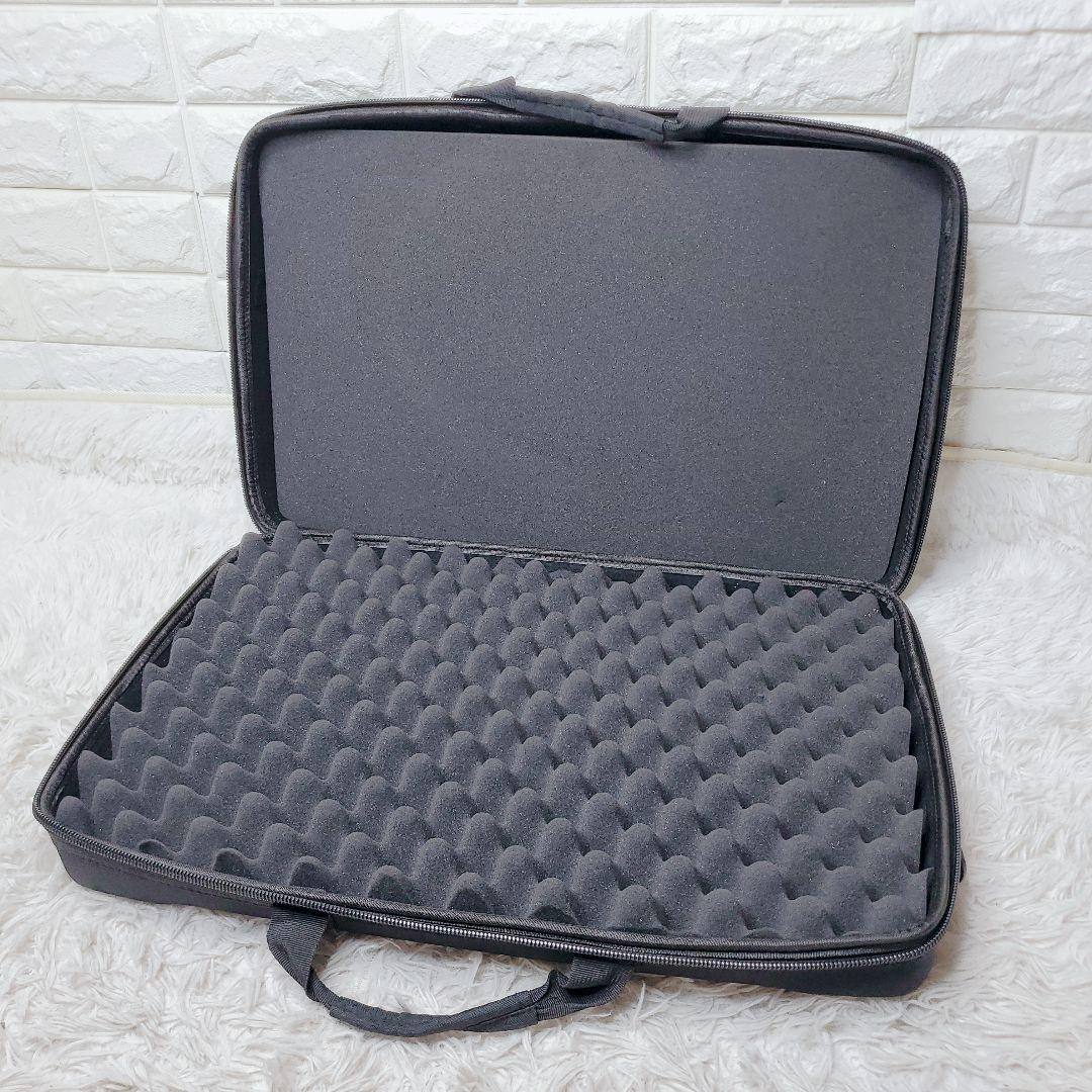 ODYSSEY DJ機材ケース ブラック ストラップ付き