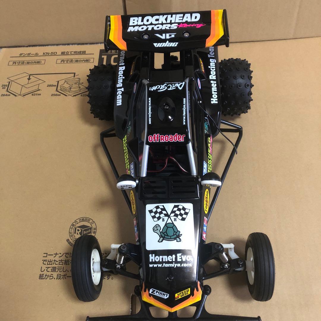 タミヤ RC グラスホッパー改、ほぼホーネット メカ付きフルセット 完成品