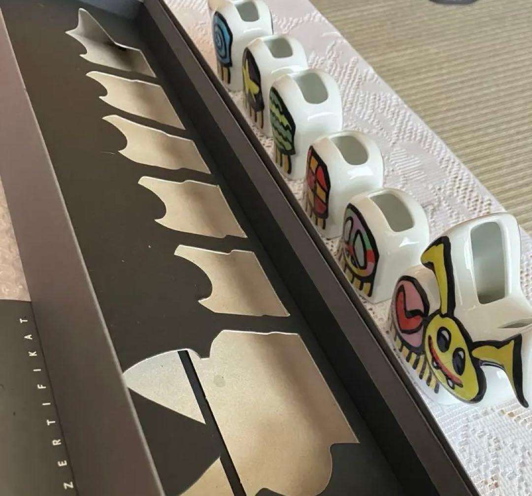 ジェームスリジィ花瓶6個セット