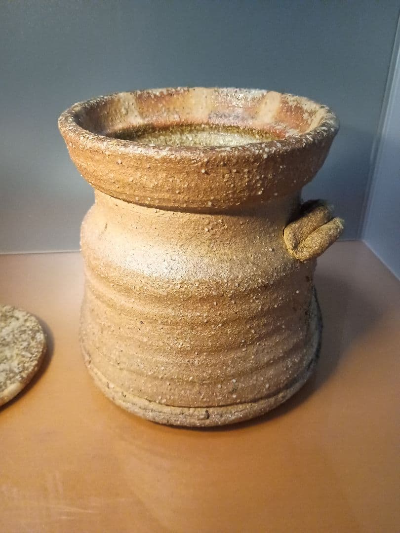 信楽焼 水指 代一窯