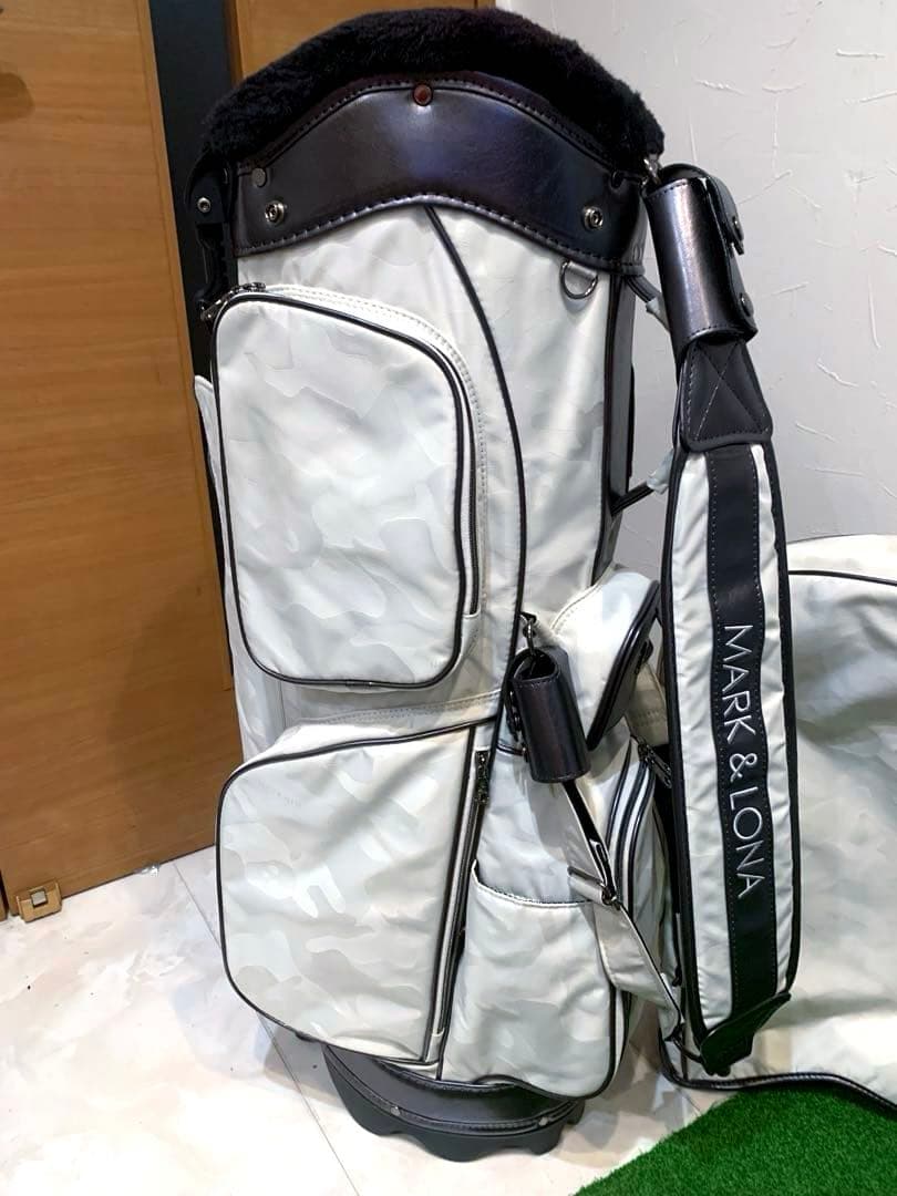 希少　完売　美品　マークアンドロナ　MARK&LONA スタンド　キャディバッグ