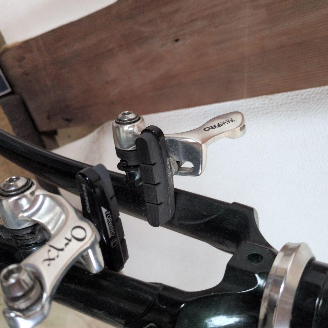 クロモリフレーム　バテッド　シートポスト　カンチブレーキ　ディレイラー付属