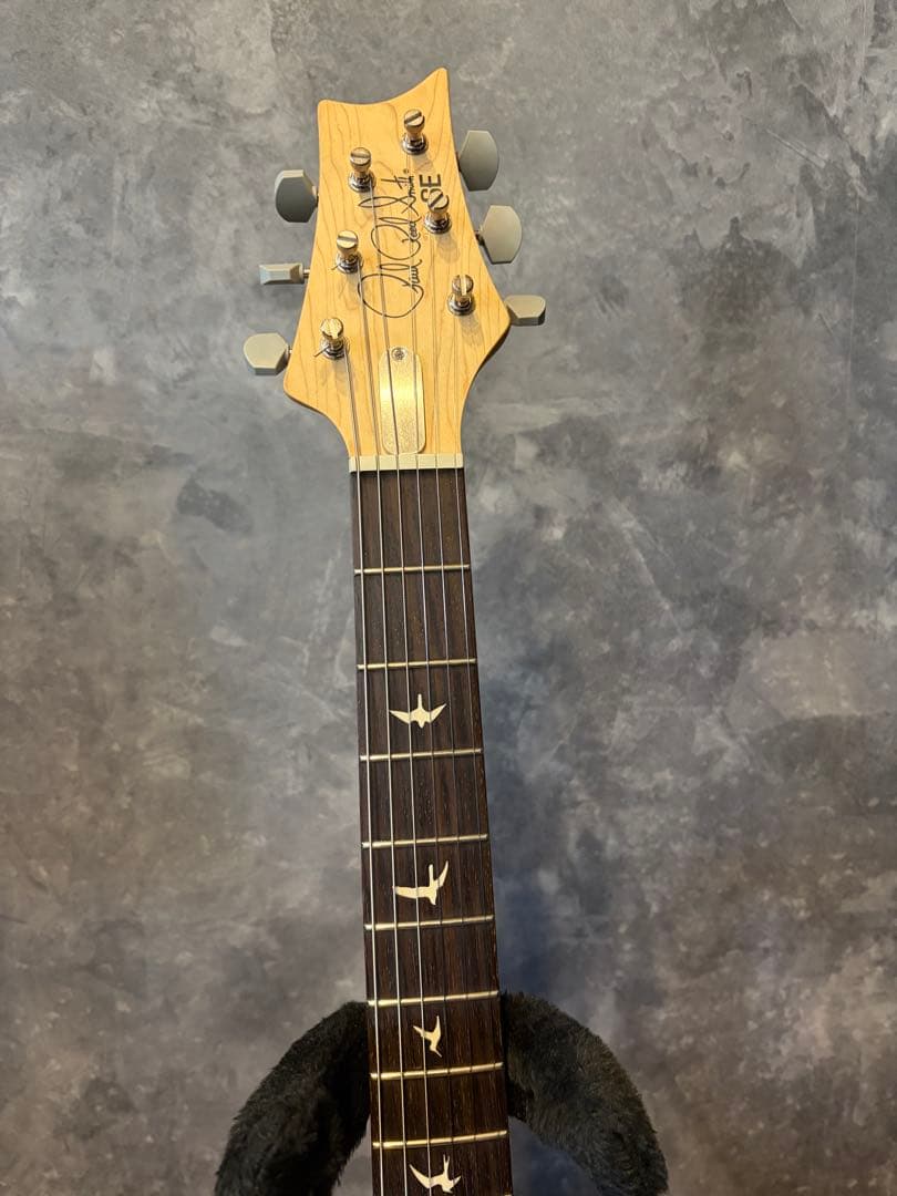 PRS SE Silver Sky 純正ロックペグ変更済み