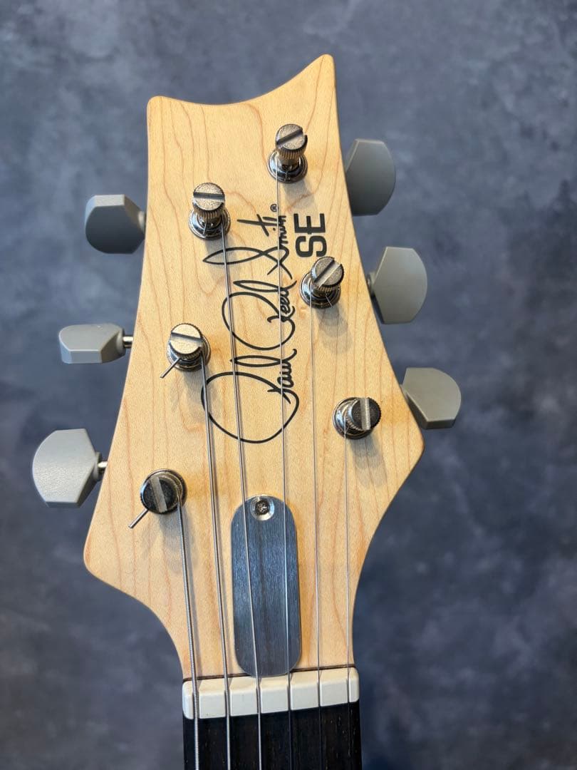 PRS SE Silver Sky 純正ロックペグ変更済み