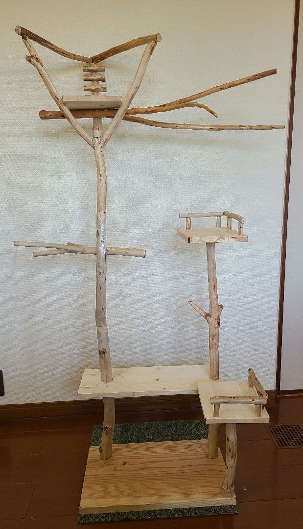 ②S＊　オーダーバードアスレチック　流木　ハンドメイド