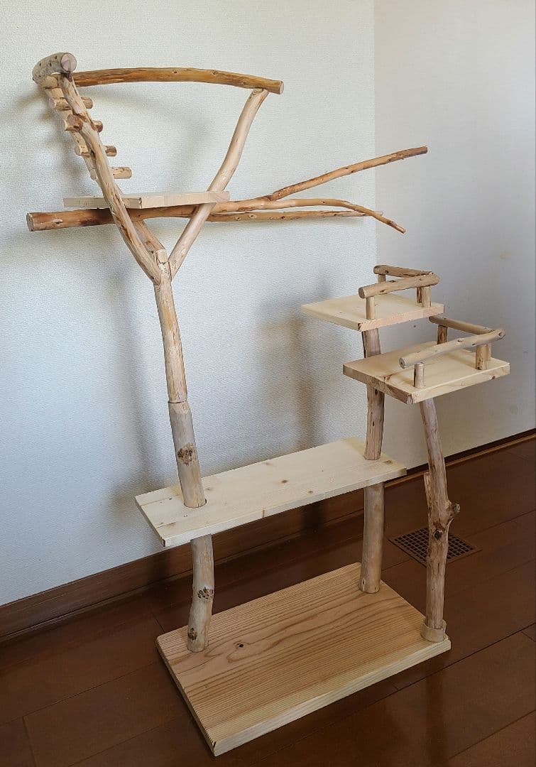 ②S＊　オーダーバードアスレチック　流木　ハンドメイド