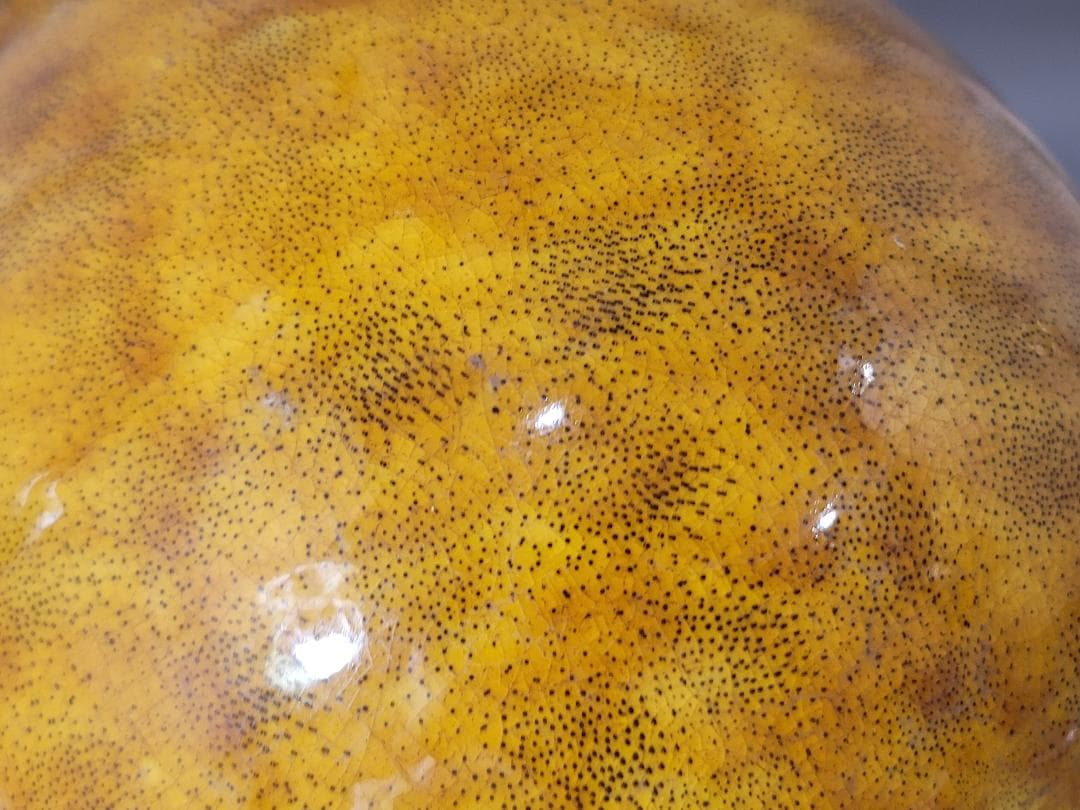 九谷 獅子牡丹 大きい花瓶 時代物