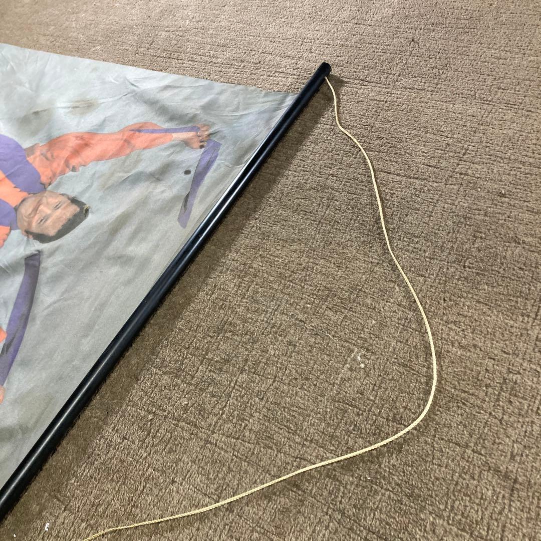 当時物 闘魂 アントニオ猪木 タペストリー 90cm ビンテージ プロレス