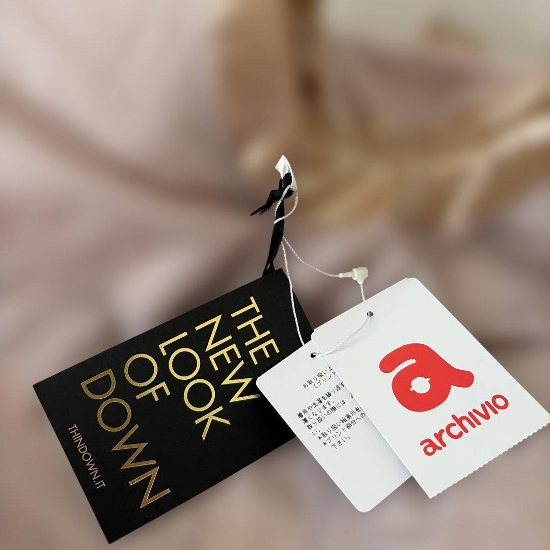 レザレクション×アルチビオ　レアコラボダウンベストメタリックカラー 新品タグ付き