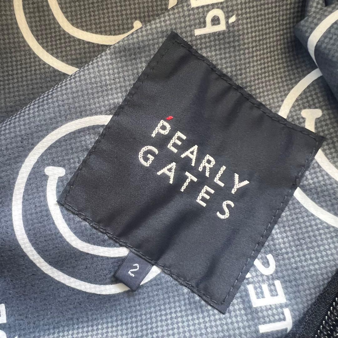 Pearlygates パーリーゲイツ　ニコちゃん　スマイル　ナイロンジャケット