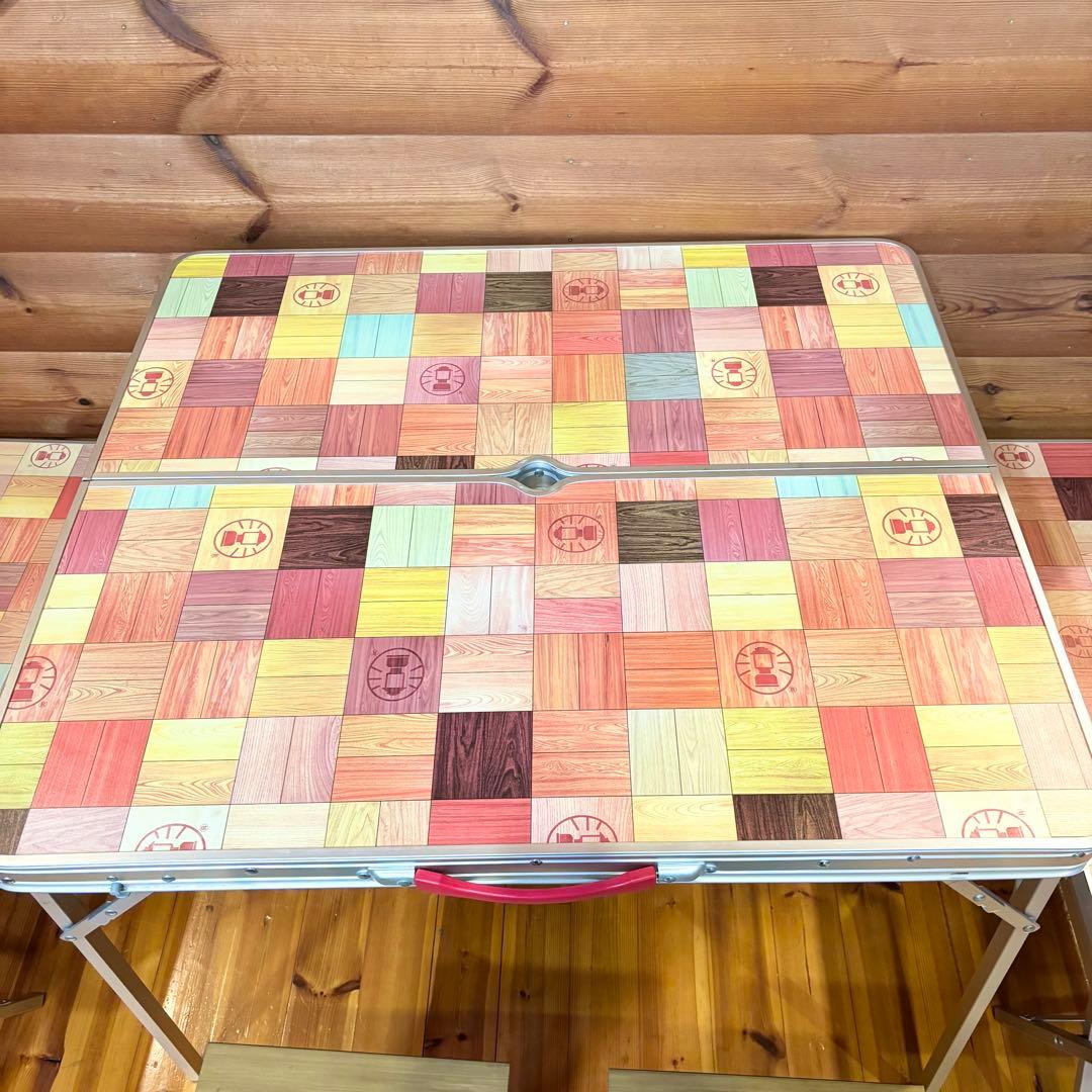 Coleman ナチュラルモザイクファミリーリビングセットプラス テーブルセット