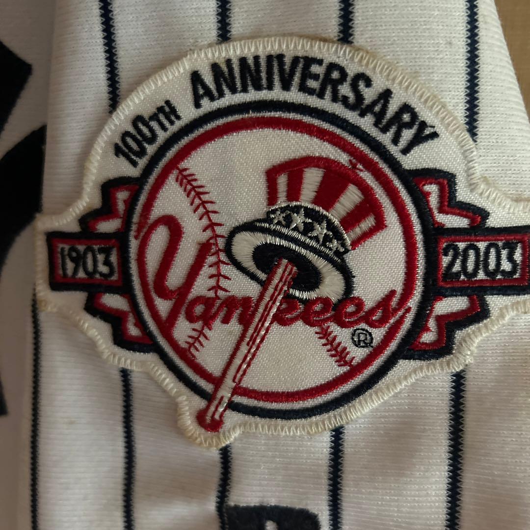 松井秀喜オーセンティックユニフォームWパッチ付き【超レア】