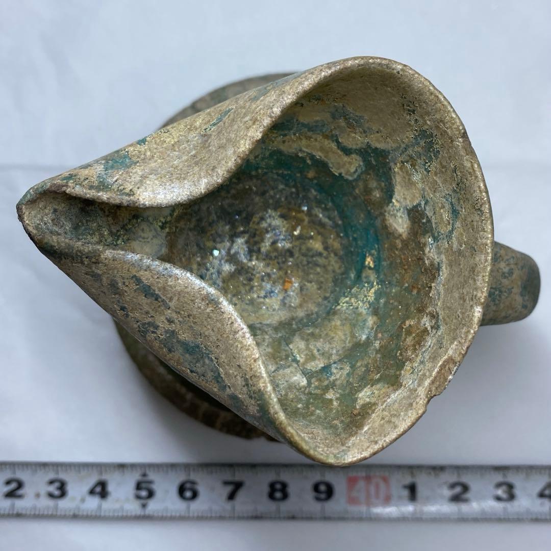 古代 ギリシャ 水注 H8.2cm 東キ7-1206☆2F