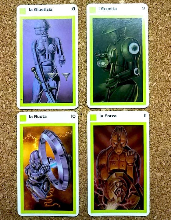 ★超プレミアム★【ロボットタロットカード】ジウジアーロ☆デロリアン☆ジョジョ