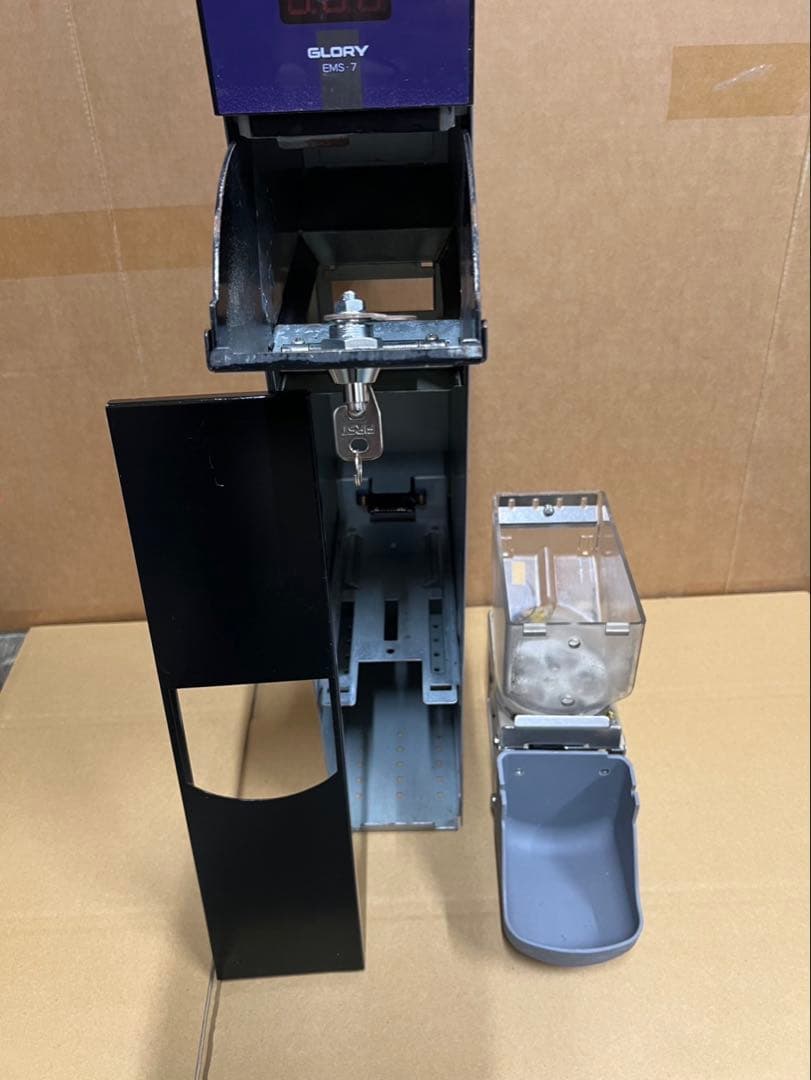 両替機　グローリーEMS-7（改）1000円→100円×10枚　令和6年新札対応