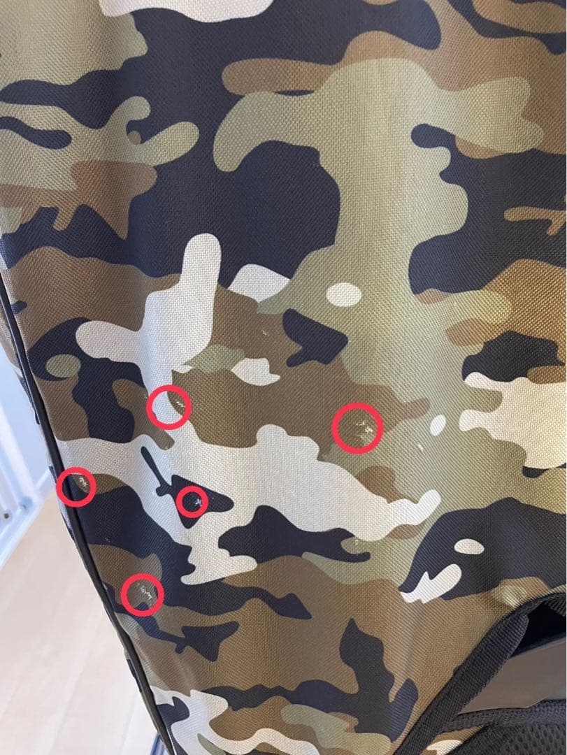 【希少】マスターバニーエディション 迷彩柄 キャディバッグ