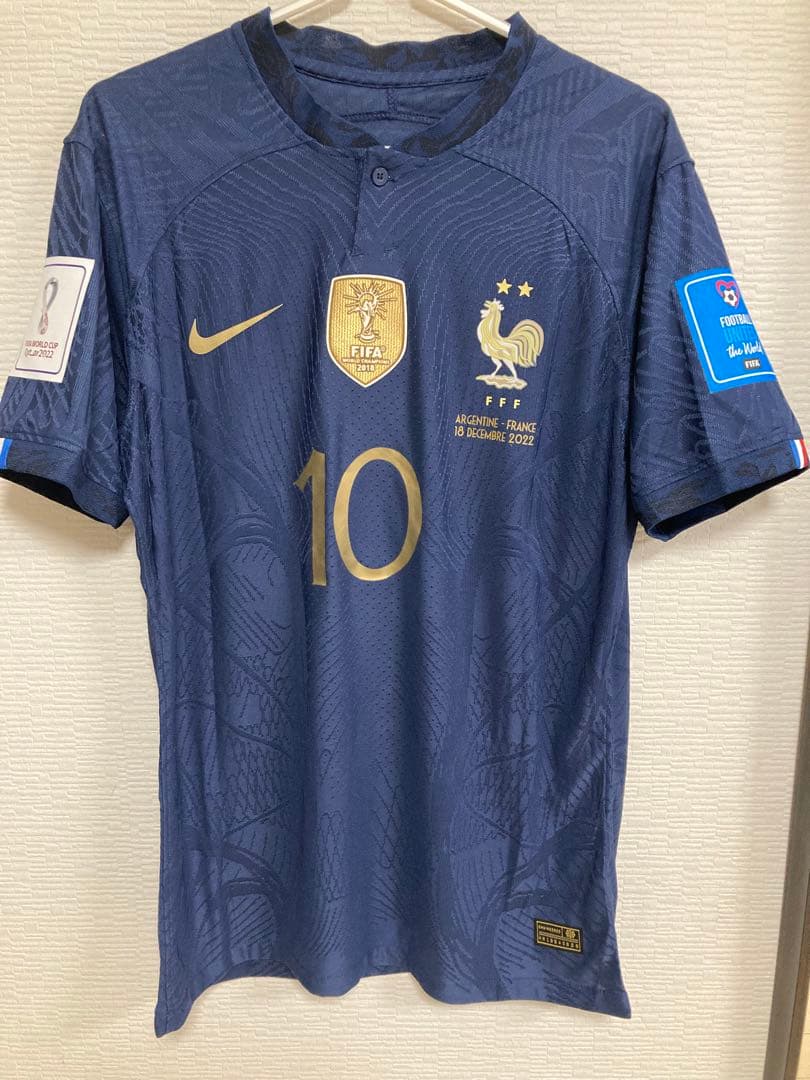 2022ワールドカップ決勝 フランス代表 ムバッペ エムバペ ユニフォーム（H）