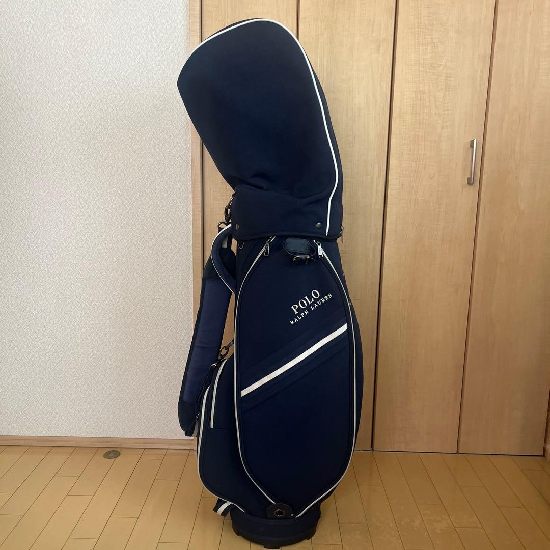 【良状態】POLOラルフローレン キャディバッグ ネイビー 23年モデル