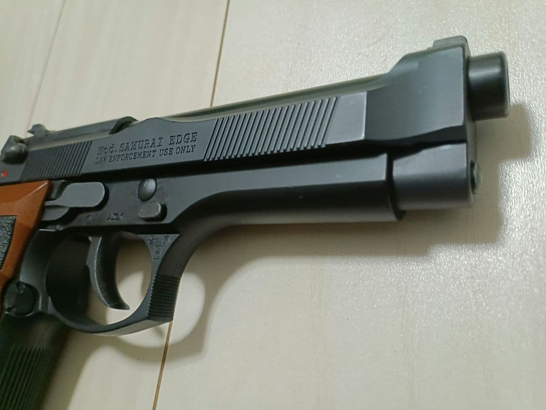 【中古品】東京マルイ ガスガン「サムライエッジ スタンダードモデル（黒）」