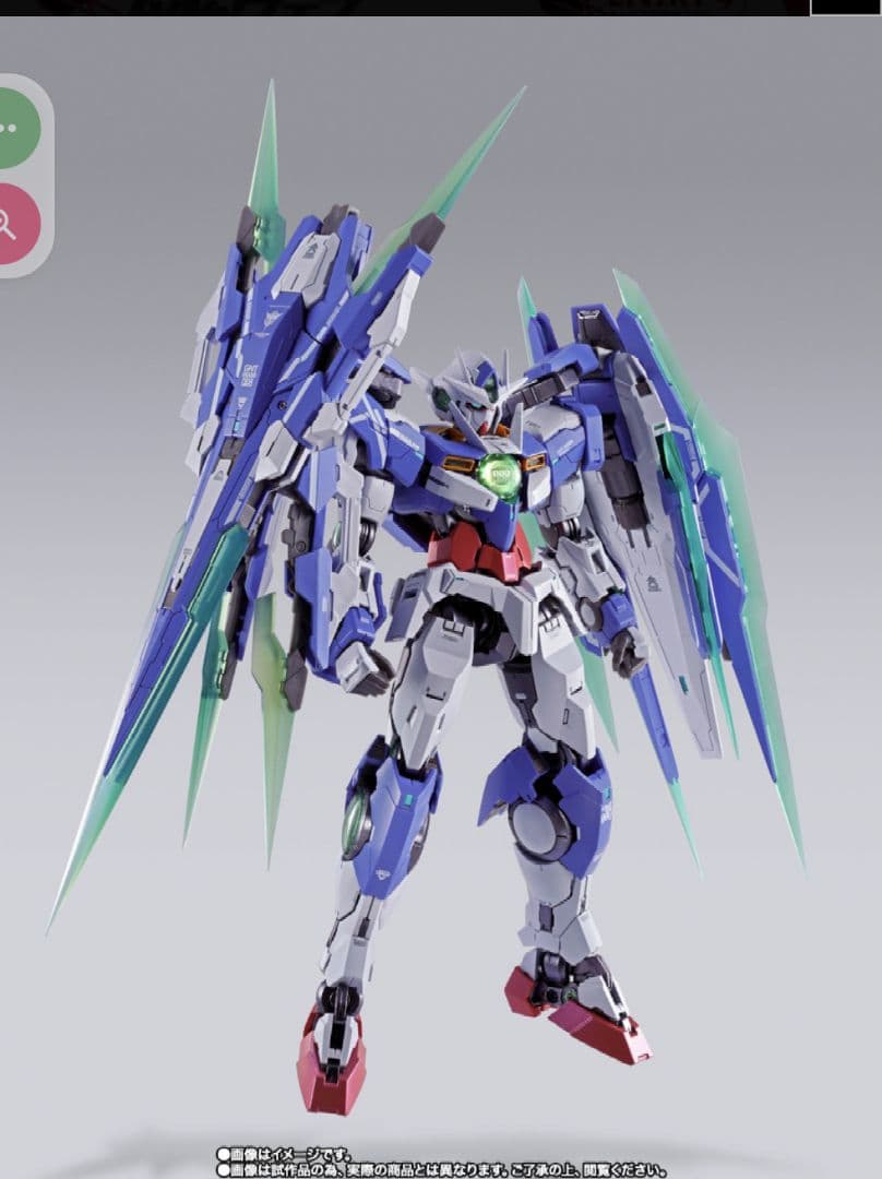 【新品未開封】L BUILD メタルビルドダブルオークアンタフルセイバー