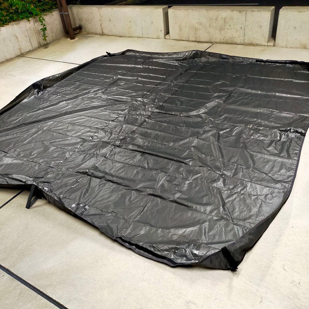 かいちゃん✨美品 Coleman リビングフロアシート300W ブラック