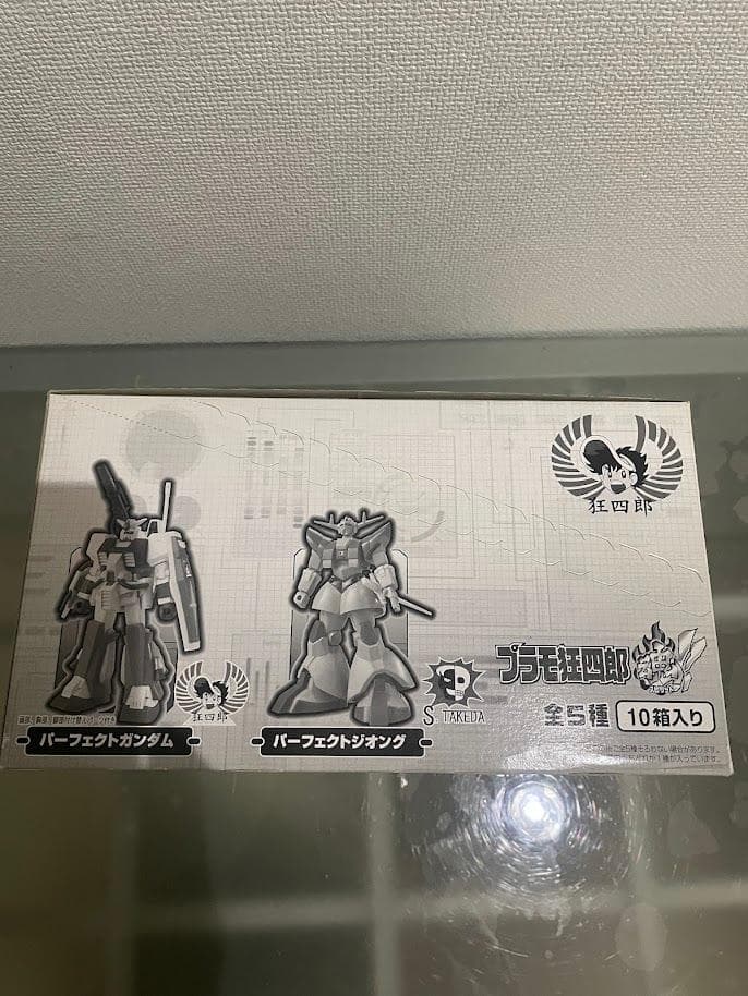 新品 未開封 1BOX プラモ狂四郎 魂 彩色フィギュア ガンダム ジオング