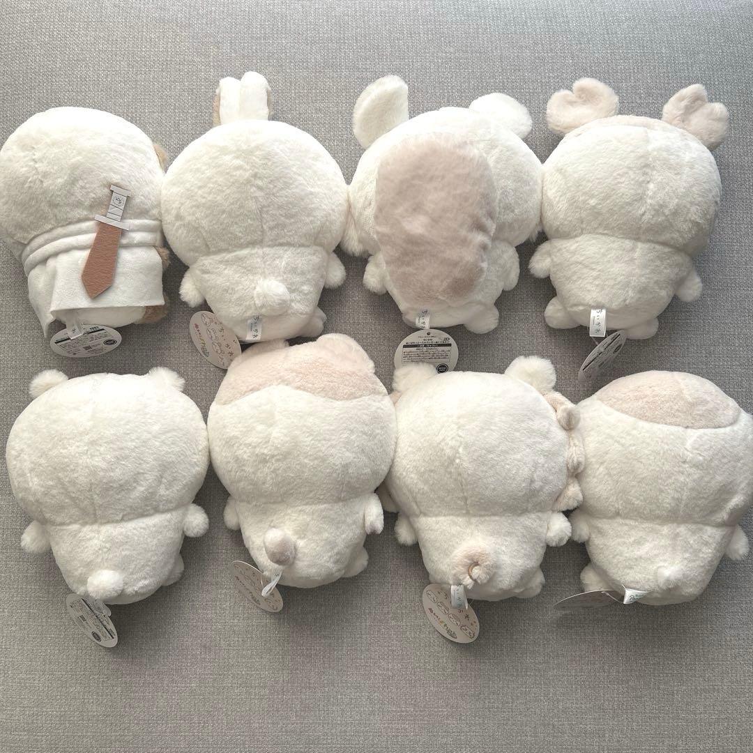 ちいかわ　ぬいぱれっと　ミルクいろ　ぬいぐるみ① ② コンプリートセット