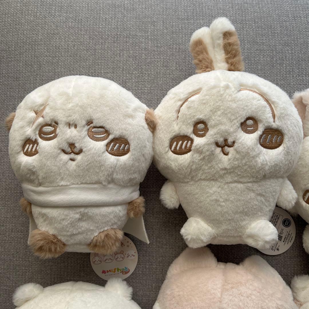 ちいかわ　ぬいぱれっと　ミルクいろ　ぬいぐるみ① ② コンプリートセット