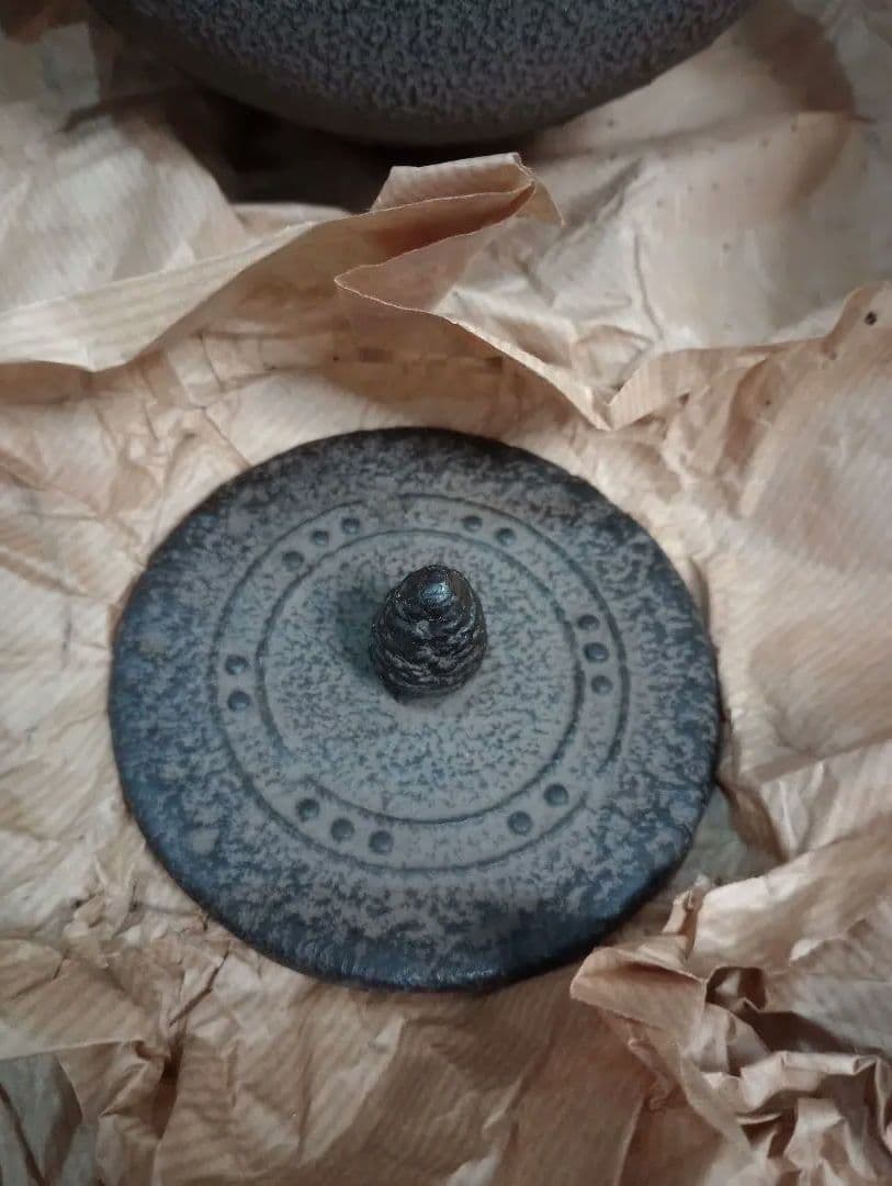 鉄瓶 大阪鋼材株式会社記念品