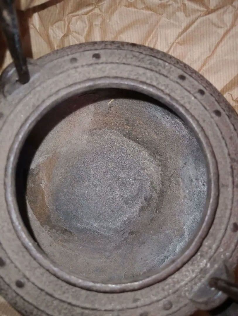 鉄瓶 大阪鋼材株式会社記念品