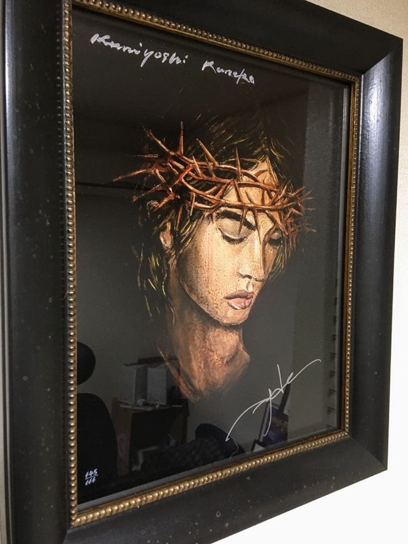 期間限定　hyde 直筆サイン ジグレ ラルク L'Arc〜en〜Ciel