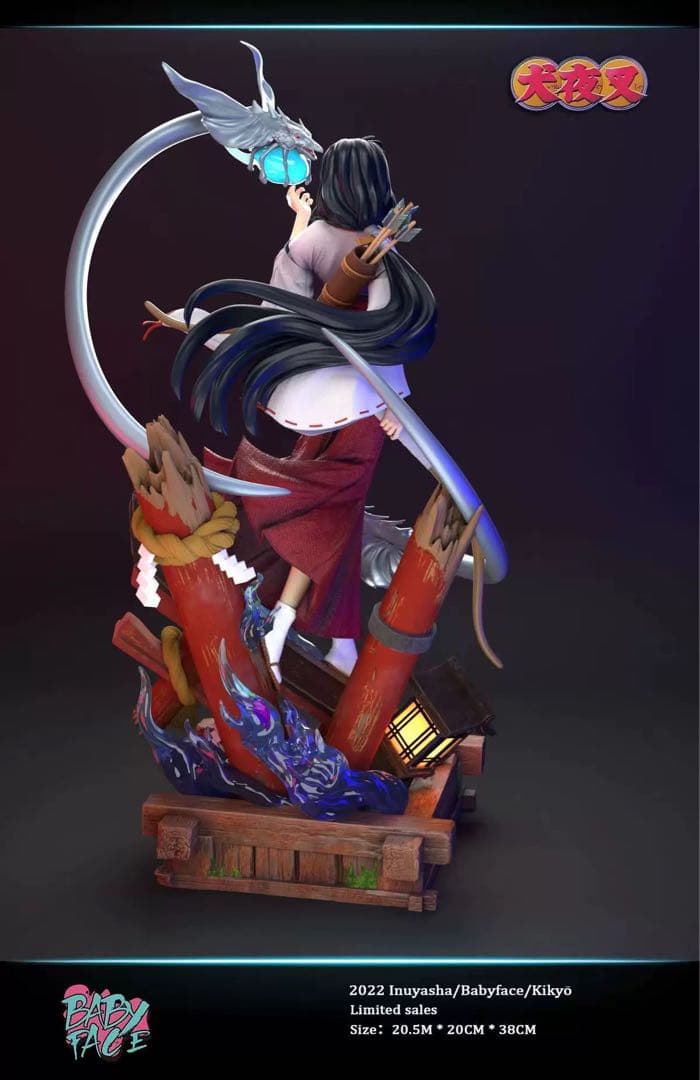 犬夜叉 桔梗 ガレージキット ガレキ スタチュー④