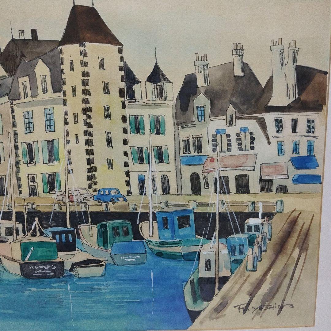 水彩画　吉野利一