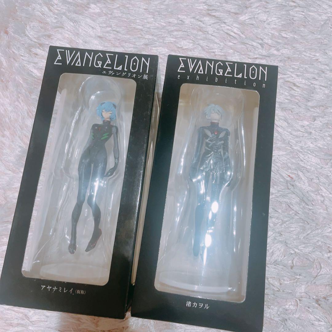 エヴァ展　フィギュア　綾波レイ　渚カヲル　2体セット