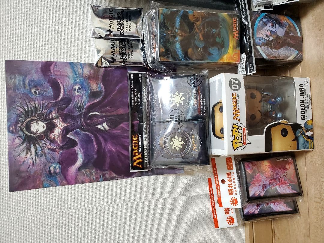 マジックザギャザリング サプライセット　プレイマット デッキ ケース　フィギュア