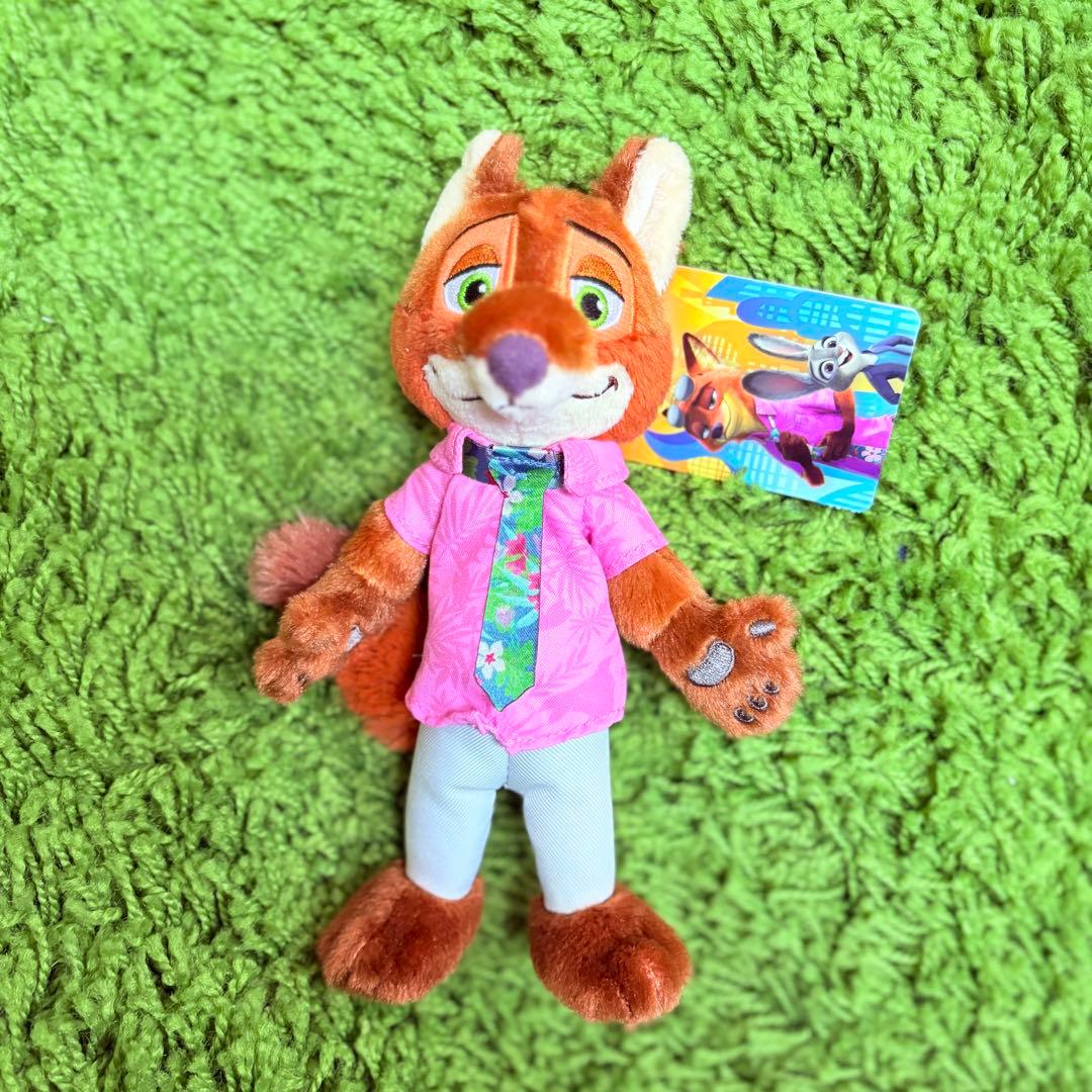 ズートピア　ゲイリー　ニック　ぬいぐるみキーチェーン　ディズニーストア